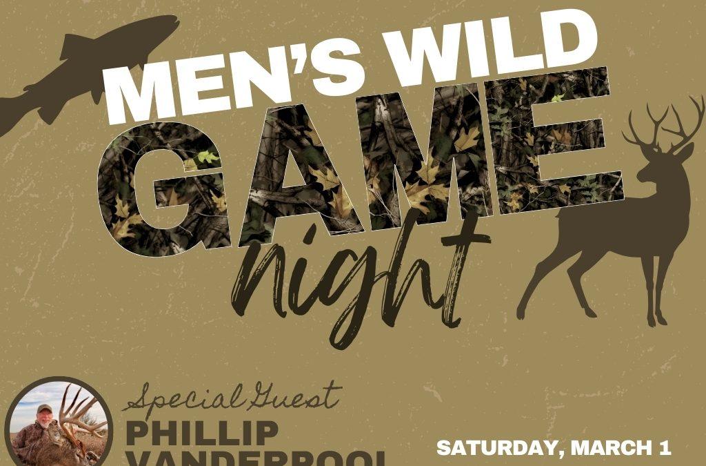 Men’s Wild Game Night